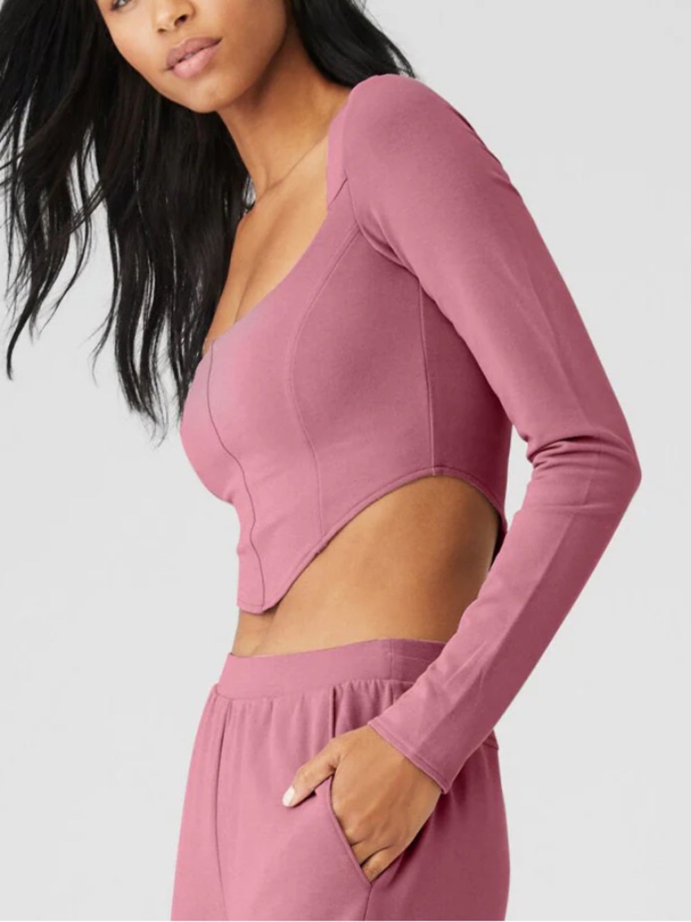 Alo Longsleeve Crop
